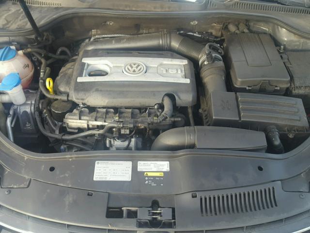 WVWBW8AH0DV008053 - 2013 VOLKSWAGEN EOS KOMFOR შავი ფოტო 7