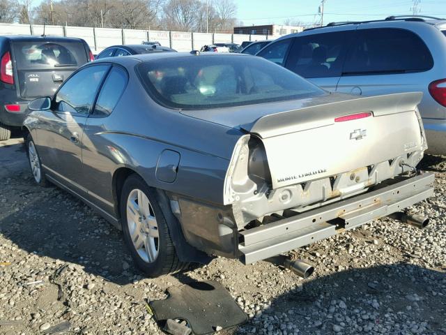 2G1WN151169167574 - 2006 CHEVROLET MONTE CARL TAN photo 3