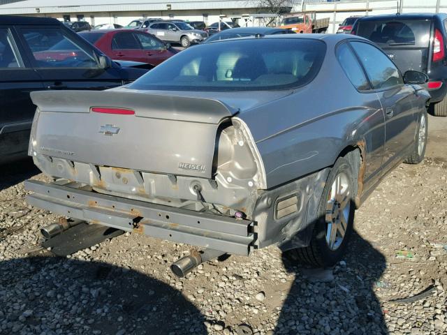 2G1WN151169167574 - 2006 CHEVROLET MONTE CARL TAN photo 4