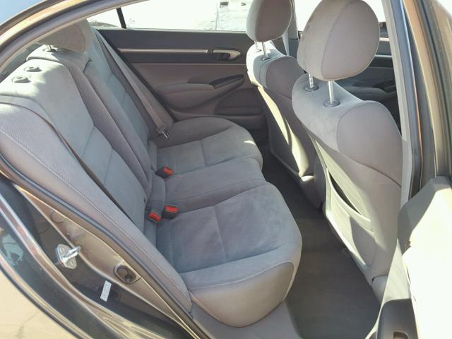 2HGFA16849H317736 - 2009 HONDA CIVIC EX 石墨色 照片 6