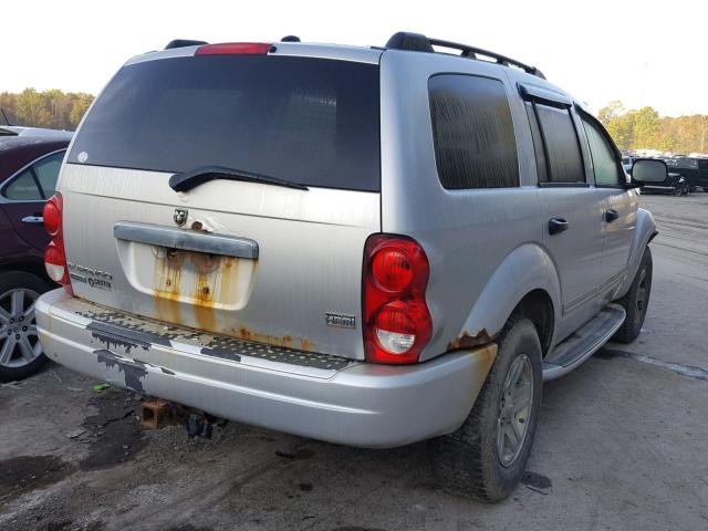 1D4HB58D25F621801 - 2005 DODGE DURANGO LI SILVER photo 4