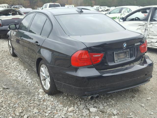 WBAPH7G58ANM49462 - 2010 BMW 328 I BLACK photo 3