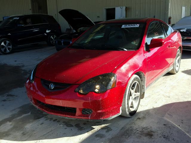 JH4DC54814S001009 - 2004 ACURA RSX RED photo 2