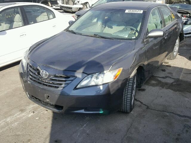 4T1BE46K39U413641 - 2009 TOYOTA CAMRY BASE CHARCOAL photo 2