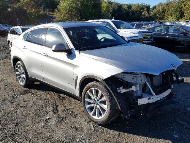 5UXKU0C30H0G68185 - 2017 BMW X6 SDRIVE3 SILVER photo 1