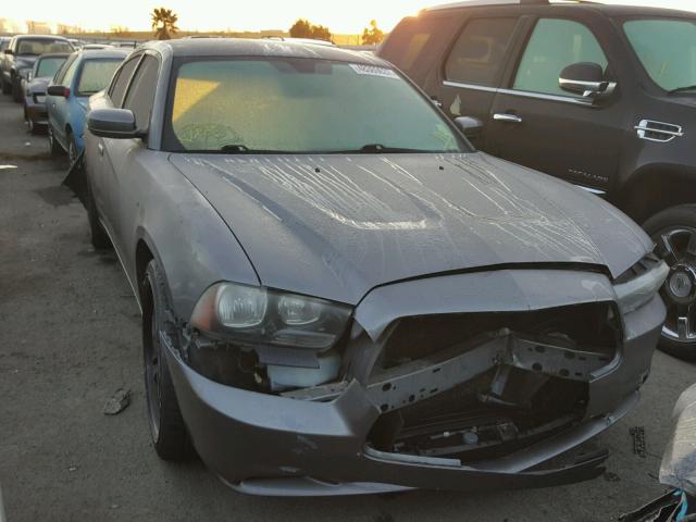 2B3CL3CG0BH587038 - 2011 DODGE CHARGER GRAY photo 1