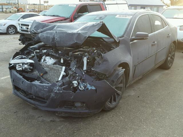 1G11E5SA3DF282879 - 2013 CHEVROLET MALIBU 2LT GRAY photo 2