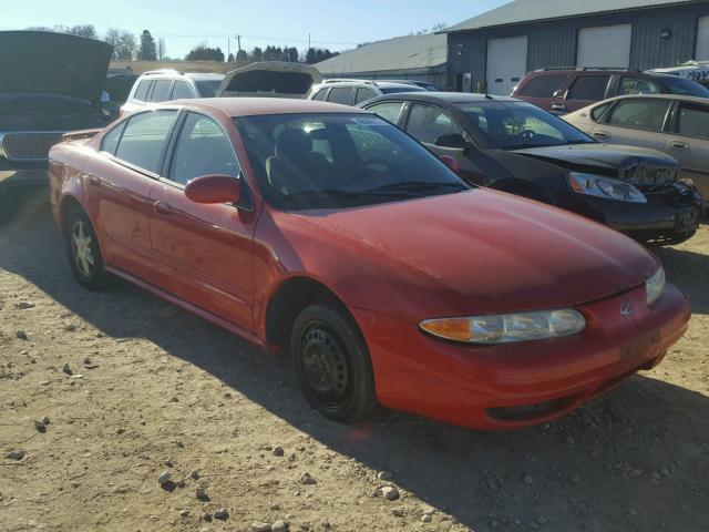 1G3NL52E62C127856 - 2002 OLDSMOBILE ALERO GL RED photo 1