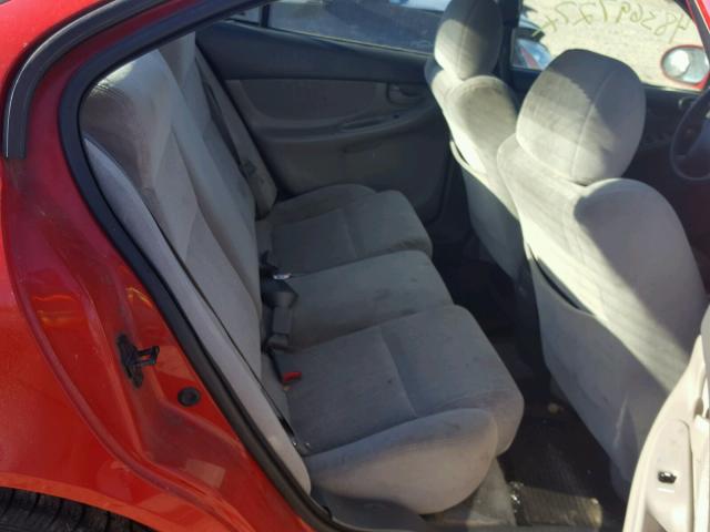 1G3NL52E62C127856 - 2002 OLDSMOBILE ALERO GL RED photo 6