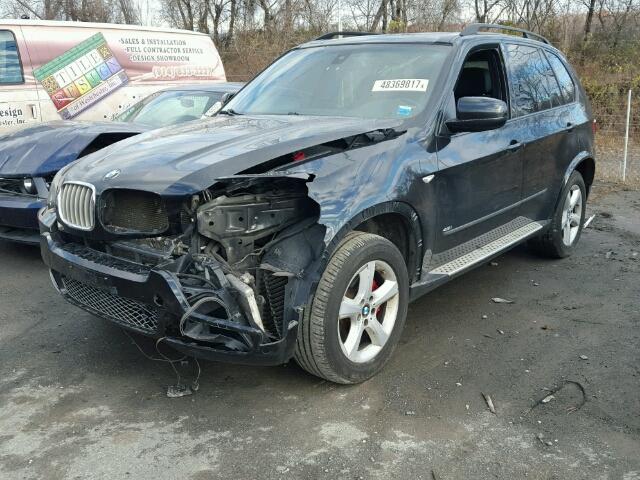 5UXFE83538LZ36981 - 2008 BMW X5 4.8I BLACK photo 2