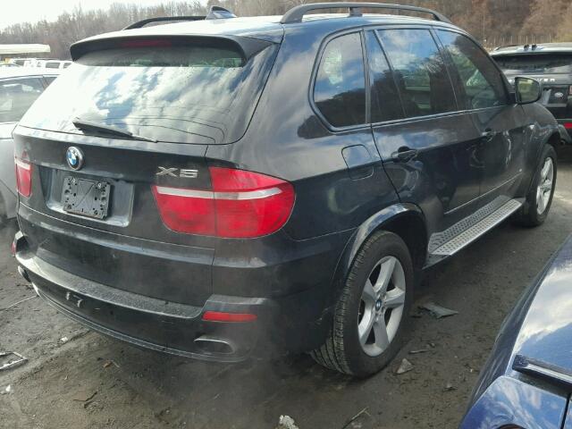 5UXFE83538LZ36981 - 2008 BMW X5 4.8I BLACK photo 4