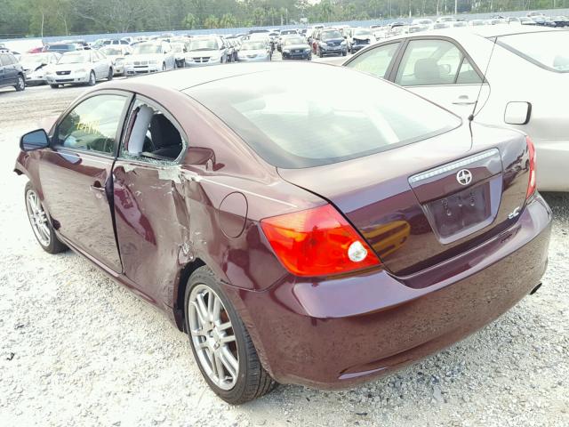 JTKDE177750029846 - 2005 TOYOTA SCION TC RED photo 3