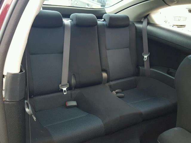 JTKDE177750029846 - 2005 TOYOTA SCION TC 红色 照片 6