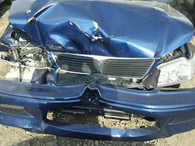 JA3AJ26E73U016806 - 2003 MITSUBISHI LANCER ES BLUE photo 7