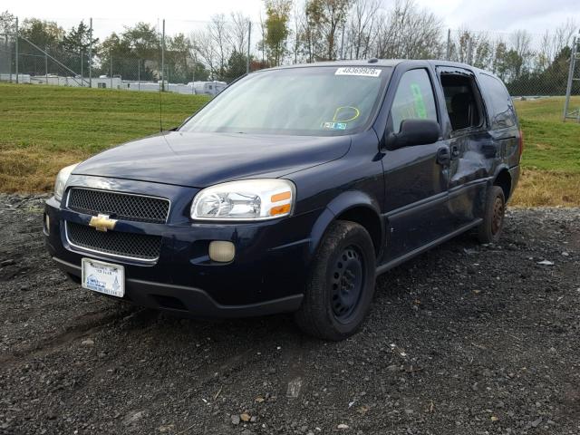 1GNDV23W57D140263 - 2007 CHEVROLET UPLANDER L ლურჯი ფოტო 2