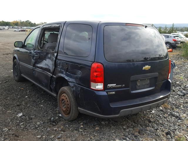 1GNDV23W57D140263 - 2007 CHEVROLET UPLANDER L ლურჯი ფოტო 3