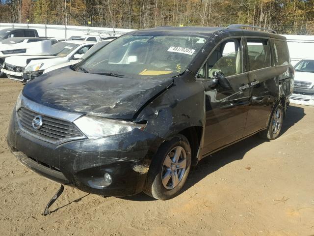 JN8AE2KPXG9157816 - 2016 NISSAN QUEST S BLACK photo 2