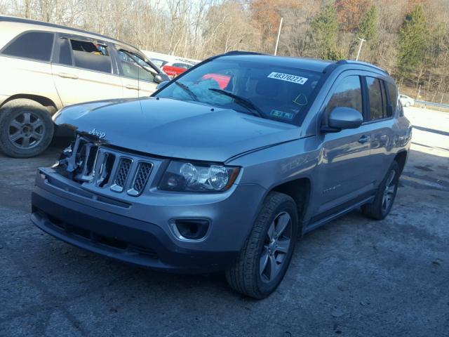 1C4NJDEB5GD751425 - 2016 JEEP COMPASS LA SILVER photo 2