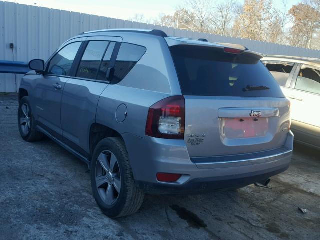 1C4NJDEB5GD751425 - 2016 JEEP COMPASS LA SILVER photo 3