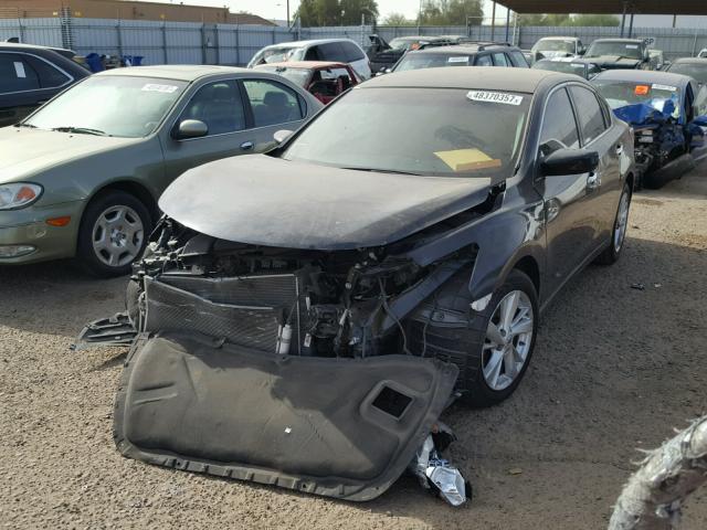 1N4AL3AP2DN568239 - 2013 NISSAN ALTIMA 2.5 GRAY photo 2