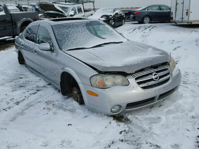 JN1DA31A43T401290 - 2003 NISSAN MAXIMA GLE SILVER photo 1