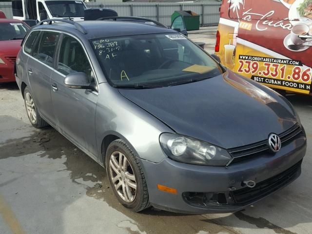 3VWPL7AJ8AM628650 - 2010 VOLKSWAGEN JETTA TDI GRAY photo 1