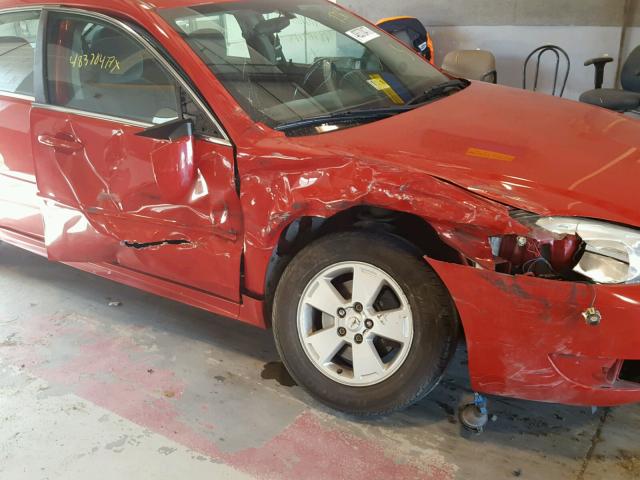 2G1WG5EKXB1123088 - 2011 CHEVROLET IMPALA LT RED photo 9