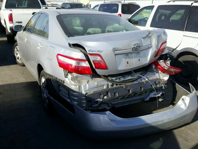 4T4BE46K69R105904 - 2009 TOYOTA CAMRY BASE SILVER photo 3