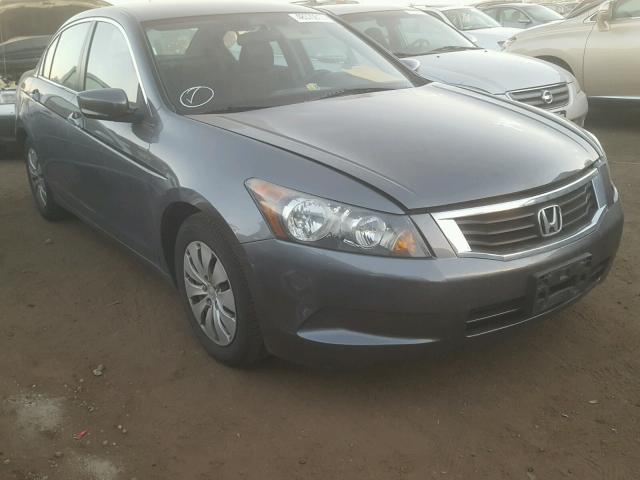 1HGCP26378A150734 - 2008 HONDA ACCORD LX GRAY photo 1