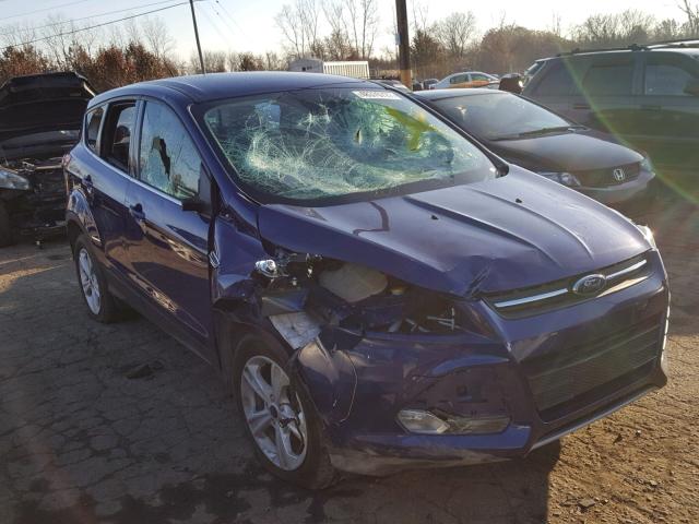 1FMCU0G74GUC89483 - 2016 FORD ESCAPE SE BLUE photo 1