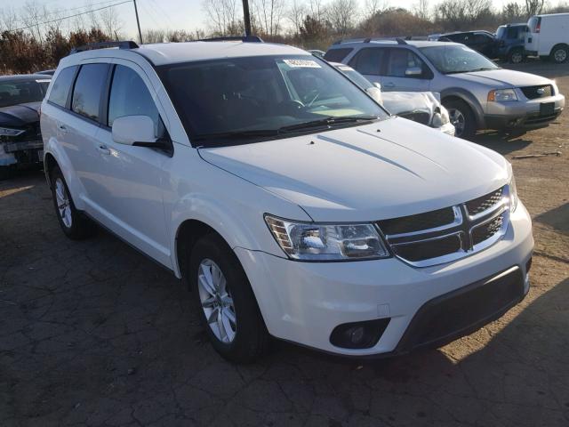 3C4PDDBG7HT591785 - 2017 DODGE JOURNEY SX WHITE photo 1