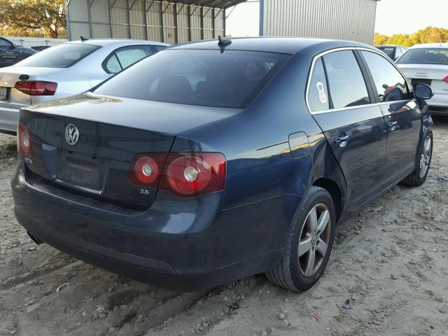 3VWRM71K78M167076 - 2008 VOLKSWAGEN JETTA SE BLUE photo 4