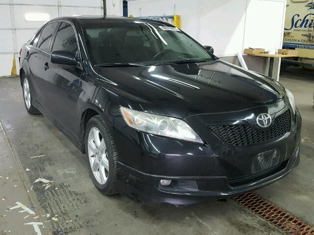 4T1BK46K59U594492 - 2009 TOYOTA CAMRY SE BLACK photo 1