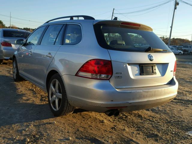 3VWTJ71K49M308475 - 2009 VOLKSWAGEN JETTA SEL SILVER photo 3