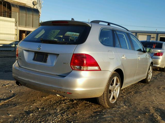 3VWTJ71K49M308475 - 2009 VOLKSWAGEN JETTA SEL SILVER photo 4