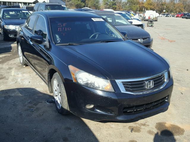 1HGCP36828A032074 - 2008 HONDA ACCORD EXL BLACK photo 1