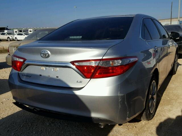 4T1BF1FK0HU282601 - 2017 TOYOTA CAMRY LE SILVER photo 4