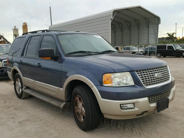 1FMFU17595LA85413 - 2005 FORD EXPEDITION BLUE photo 1