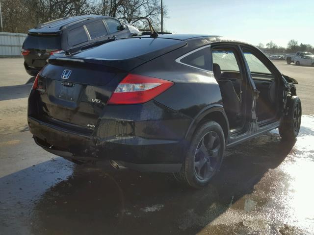 5J6TF2H58CL005046 - 2012 HONDA CROSSTOUR BLACK photo 4