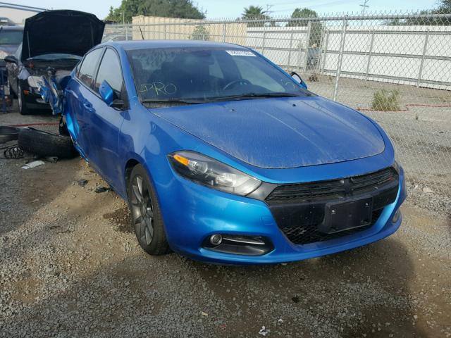 1C3CDFBB4FD299646 - 2015 DODGE DART SXT BLUE photo 1