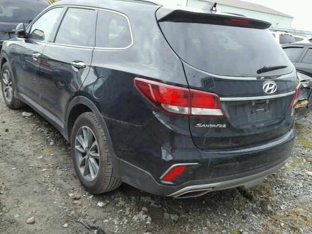 KM8SNDHF3JU286765 - 2018 HYUNDAI SANTA FE S BLACK photo 3