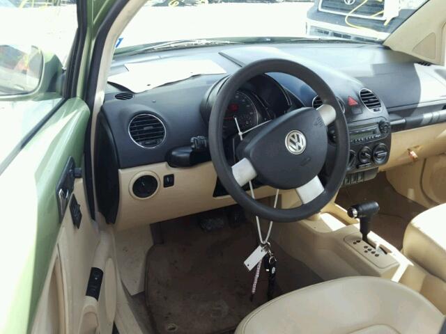 3VWPW31C46M423531 - 2006 VOLKSWAGEN NEW BEETLE 绿色 照片 9