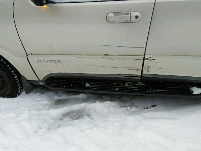 5LMEU88H95ZJ02234 - 2005 LINCOLN AVIATOR CREAM photo 10