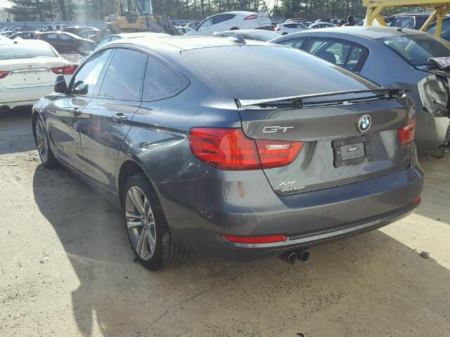 WBA3X5C59ED558925 - 2014 BMW 328 XIGT GRAY photo 3