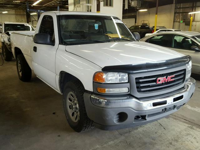 1GTEK14T06Z127183 - 2006 GMC NEW SIERRA WHITE photo 1