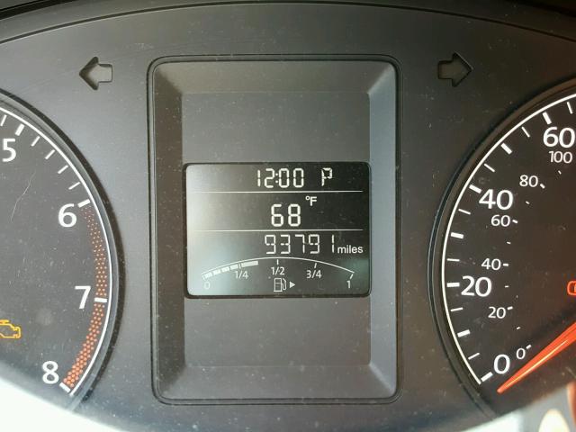 3VW2K7AJ8EM334961 - 2014 VOLKSWAGEN JETTA BASE GRAY photo 8