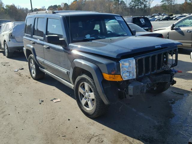 1J8HG48K66C104469 - 2006 JEEP COMMANDER GREEN photo 1