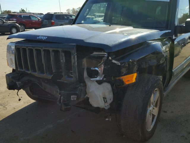 1J8HG48K66C104469 - 2006 JEEP COMMANDER GREEN photo 9