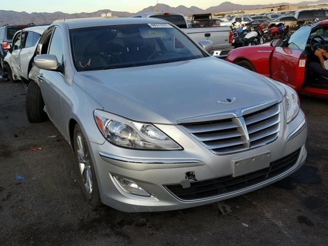 KMHGC4DD4CU151507 - 2012 HYUNDAI GENESIS 3. SILVER photo 1