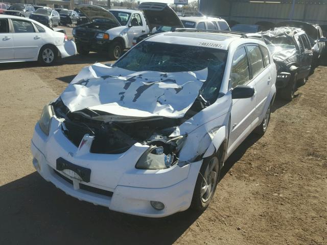 5Y2SL62834Z401856 - 2004 PONTIAC VIBE WHITE photo 2